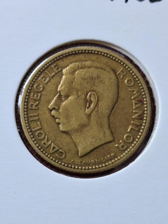 Romania, 10 lei 1930 monetaria King's Norton (KN), Regele Carol II [1]