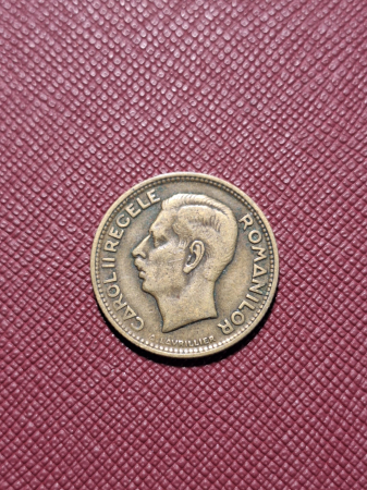Monede Romania - Romania, 10 lei 1930 monetaria Paris, Regele Carol II