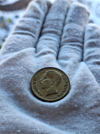 Romania, 10 lei 1930 monetaria Paris, Regele Carol II [2]