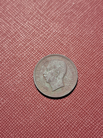 Monede - Romania, 10 lei 1930 monetaria Royal Mint, Londra, Regele Carol II