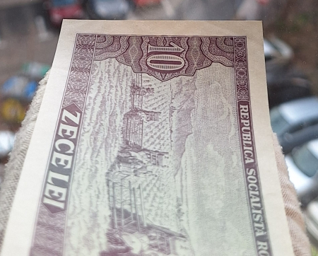 Romania 10 LEI 1966, seria E.0325/797059, UNC- [3]