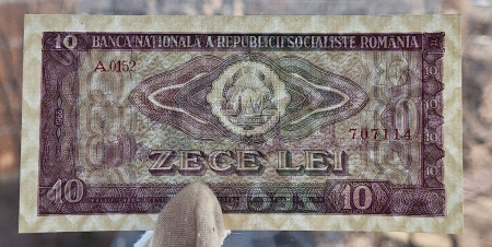 Romania 10 LEI 1966, necirculata [2]
