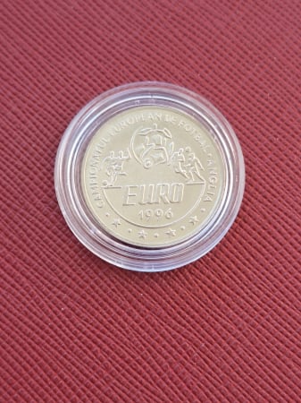 Romania, 10 lei 1996, Campionatul European, necirculata [2]