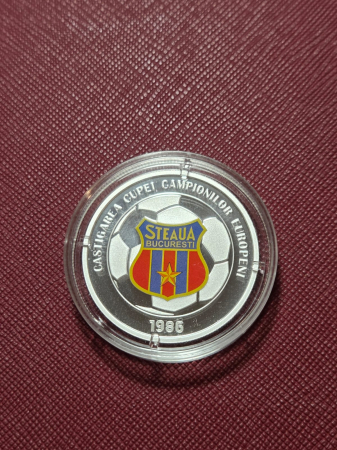 Romania, 10 Lei 2026 - 40 ani de la castigarea CCE, Steaua, argint [2]