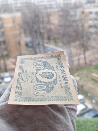 Romania 100 Lei 1945, Regele Mihai, UNC- [3]