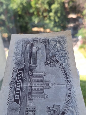 Romania 100 lei 1952, seria r19/ 679450, stare buna [6]