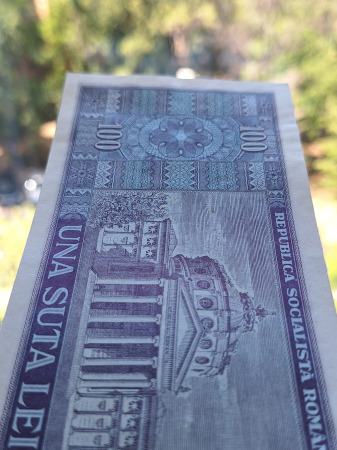Romania 100 lei 1966, seria C.0190/359900, UNC- [3]