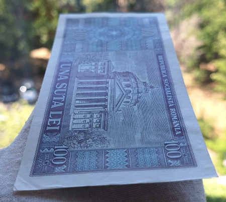 Romania 100 lei 1966, seria C.0190/359900, UNC- [4]