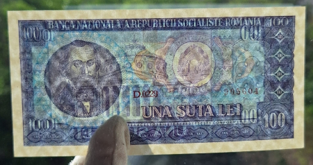 Romania 100 lei 1966, necirculata [2]
