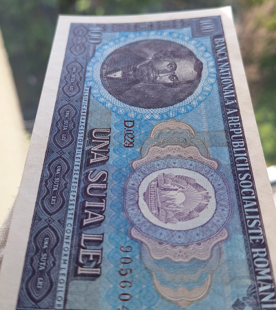 Romania 100 lei 1966, necirculata [5]