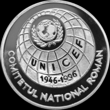Romania, 100 lei 1996, UNICEF, necirculata, ag [2]