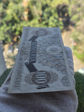 Romania 100 lei 5 decembrie 1947, stare buna [4]