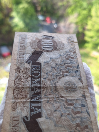 Romania 100 lei decembrie 1947, seria X.10/175688, circulata [5]