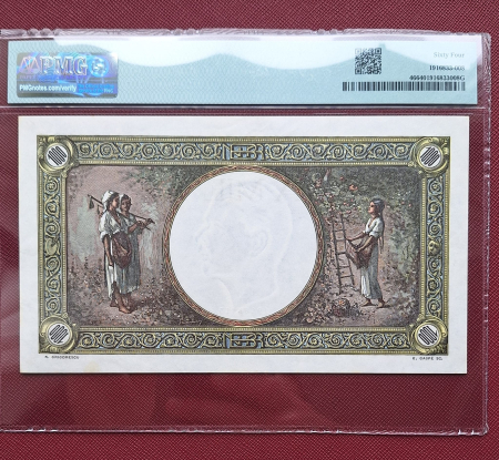 Romania, 1000 Lei 1938, PMG 64 [1]