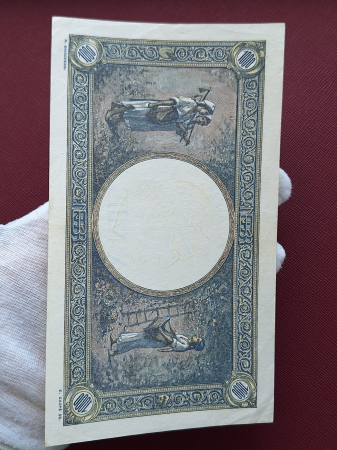 Romania, 1000 lei 1941, seria K.0083/0901/02060901, aproape necirculata [3]