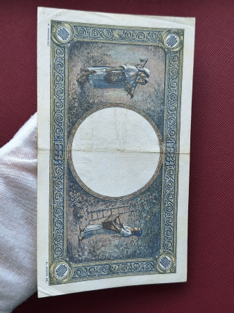 Romania, 1000 lei 1941, seria K.2332/0942/58285942, circulata [3]