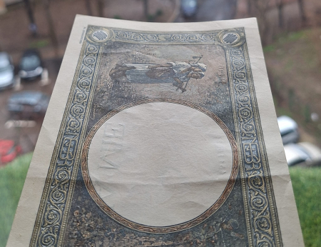 Romania, 1000 lei 1941, seria R.1805/0336/45116336, Aunc [4]