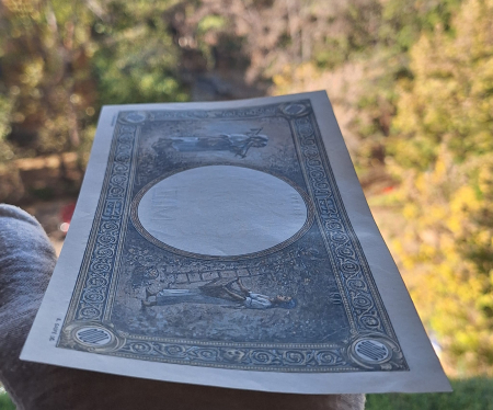 Romania, 1000 lei 1941, seria T.0637/0274/15918274, aproape necirculata [5]