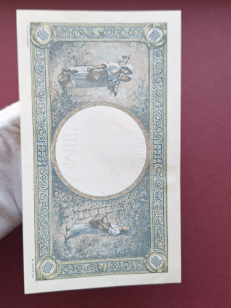 Romania, 1000 lei 1941, seria T.0637/0274/15918274, aproape necirculata [7]