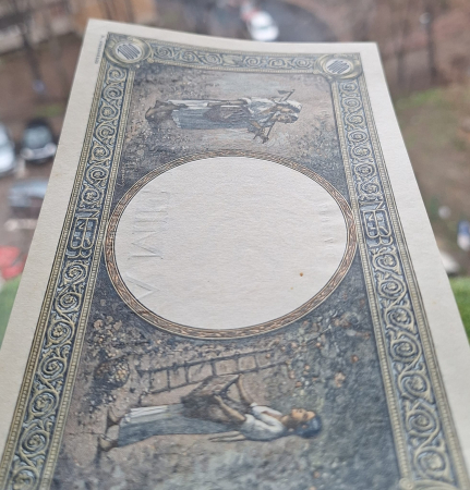 Romania, 1000 lei 1943, seria Z.2789/0887/69723887, aUNC [2]