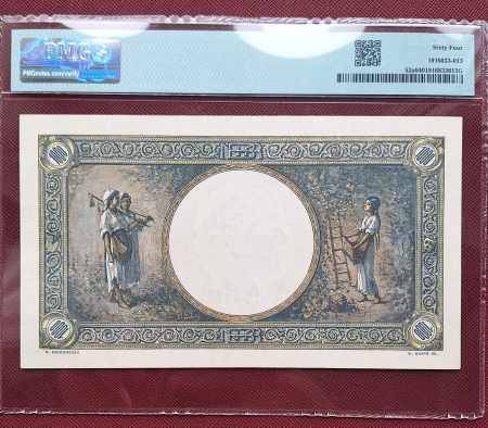 Romania, 1000 Lei 1944, PMG 64 [1]
