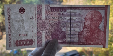 Romania, 10000 lei 1994, seria D.0032/966128, UNC- [2]