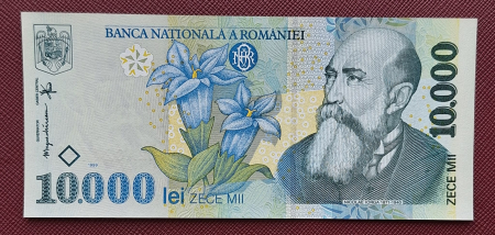 Bancnote Romania - Romania, 10000 lei 1999, seria 002A0241306, necirculata