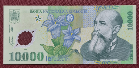 Bancnote Romania - Romania, 10000 Lei 2000, semnatura Ghizari, circulata, seria 003B0325574