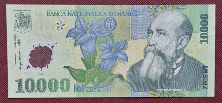 Bancnote Romania - Romania, 10000 Lei 2000, semnatura Isarescu, circulata, seria 015B5476209