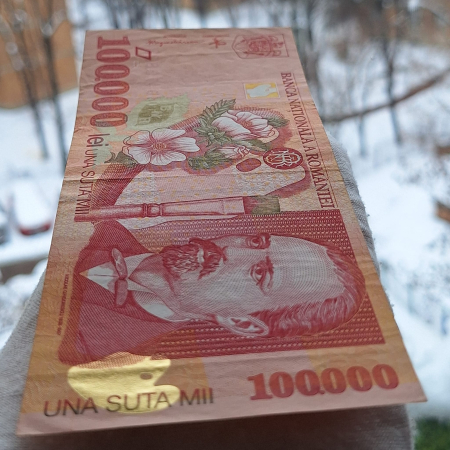 Romania, 100000 lei 1998, seria 004B4768234, circulata [4]