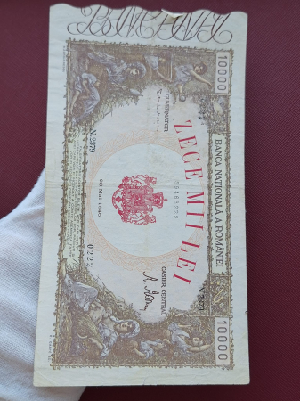 Romania, 100000 lei 28 Mai 1946, seria 0222/N.2379/59463222, circulata [8]