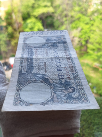 Romania, 100000 lei octombrie 1946, seria D/3 0632316, circulata [5]