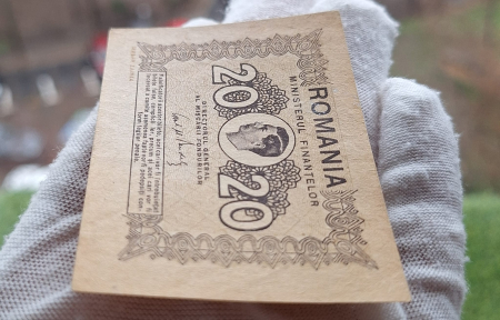 Romania 20 Lei 1945, Regele Mihai, UNC- [4]
