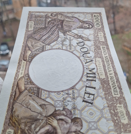 Romania, 2000 lei 1941, seria F.0302/0424/07530424, UNC- [7]