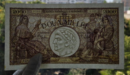 Romania, 2000 lei 1941, seria A.1309/0506/32700506, UNC- [2]