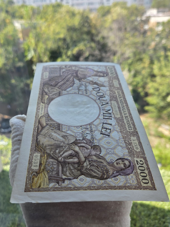 Romania, 2000 lei 1941, seria A.1309/0531/32700531, circulata [3]