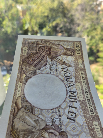 Romania, 2000 lei 1941, seria A.1309/0558/32700558, UNC- [4]