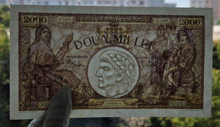 Romania, 2000 lei 1941, seria A.1309/0561/32700561, UNC- [2]