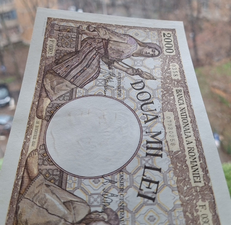 Romania, 2000 lei 1941, seria F.0302/0358/07530358, UNC- [7]