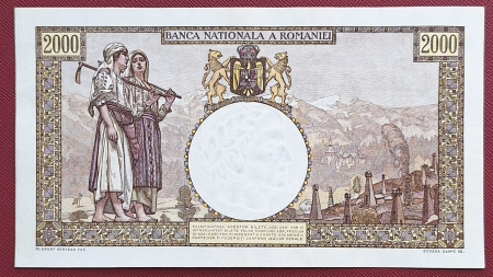 Romania, 2000 lei 1941, seria M.0003/0896/00062896, UNC- [1]