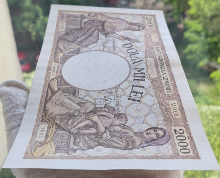 Romania, 2000 lei 1941, seria M.0003/0896/00062895, UNC- [8]