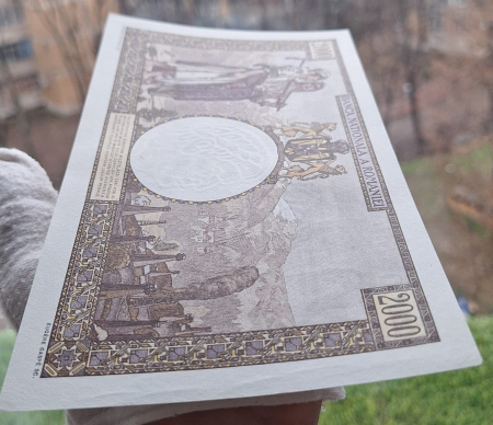 Romania, 2000 lei 1941, seria F.0302/0491/07530491, UNC- [6]