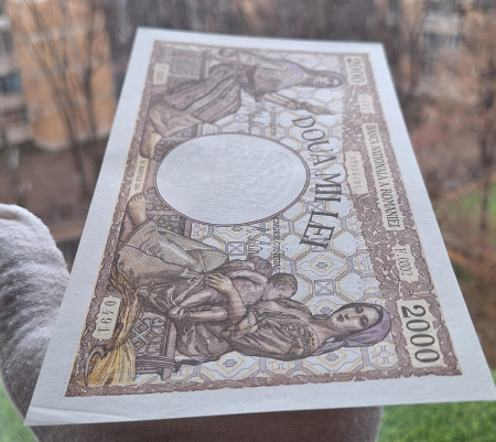 Romania, 2000 lei 1941, seria F.0302/0491/07530491, UNC- [4]