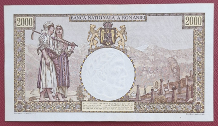 Romania, 2000 lei 1941, seria M.0003/0896/00062895, UNC- [1]