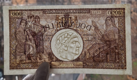 Romania, 2000 lei 1941, seria W.0265/0811/06624811, UNC- [3]