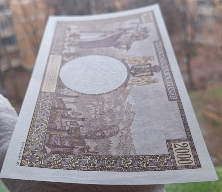 Romania, 2000 lei 1941, seria W.0265/0811/06624811, UNC- [6]