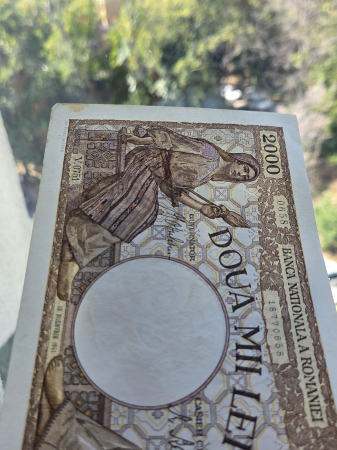 Romania, 2000 lei 1941, seria V.0751/0658/18770658, UNC- [4]