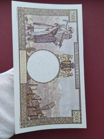 Romania, 2000 lei 1941, seria F.0302/0439/07530439, UNC- [4]