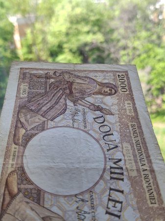 Romania, 2000 lei 1941, seria T.005/0190/00118190, circulata [8]