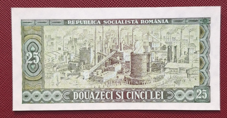 Romania 25 lei 1966, necirculata [1]